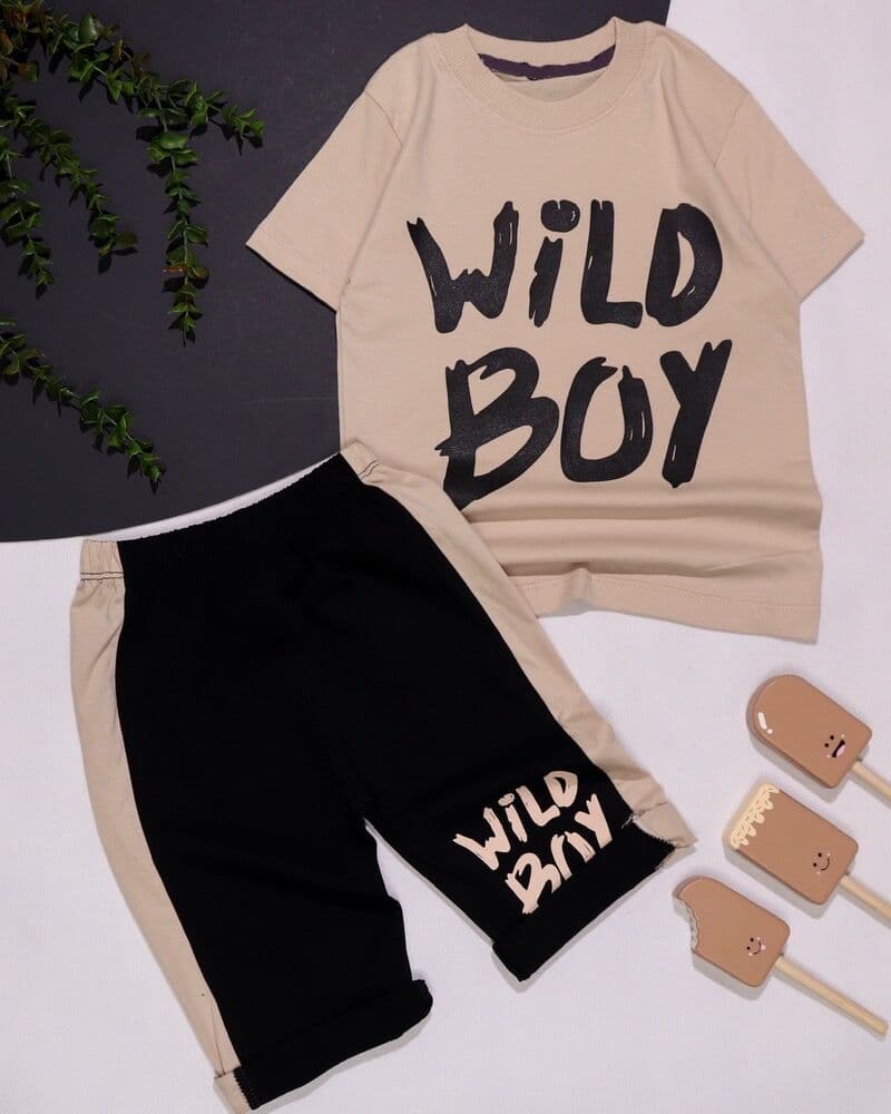 تیشرت شلوارک wild boy