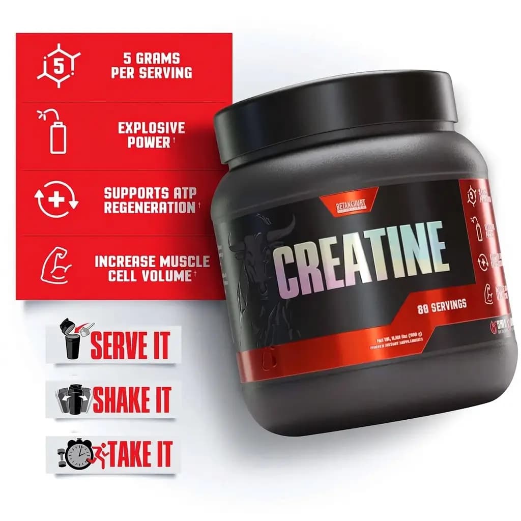 کراتین بتانکورت نوتریشن 400 گرم | Betancourt Nutrition Creatine با 88 سروینگ — تصویر ۲
