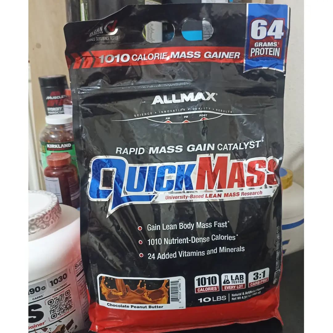 کوئیک مس ال مکس ALLMAX QuickMass؛ گینر حرفهای افزایش وزن و حجم — تصویر ۳