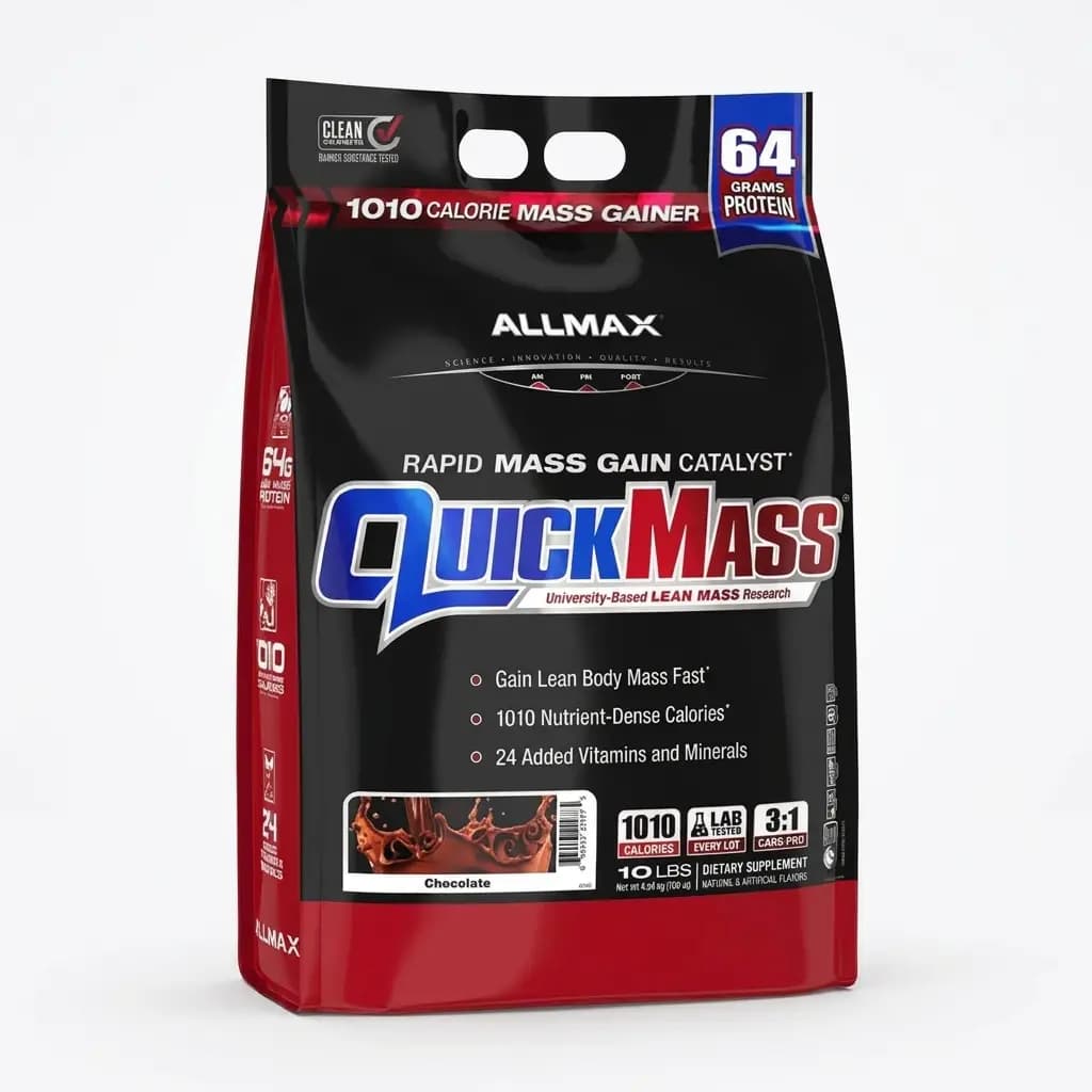 کوئیک مس ال مکس ALLMAX QuickMass؛ گینر حرفه‌ای افزایش وزن و حجم