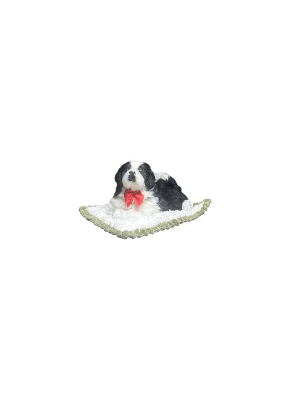 عروسک سگ دکوری مدل decorative dog