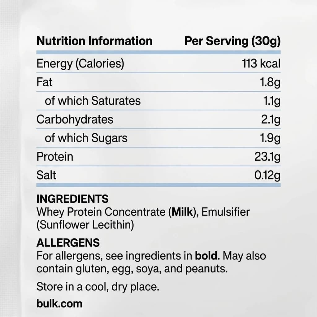پیور پروتئین وی بالک | Bulk Pure Whey Protein — تصویر ۳