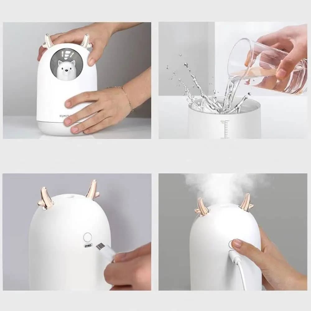 دستگاه بخور سرد humidifier مدل dog — تصویر ۳