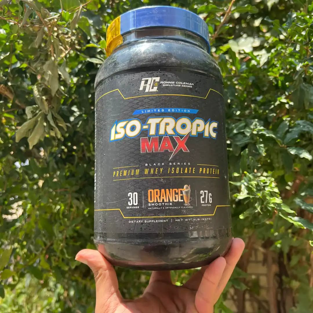 پروتئین وی ایزوله ایزو تروپیک مکس رونی کلمن Iso-Tropic Max — تصویر ۴
