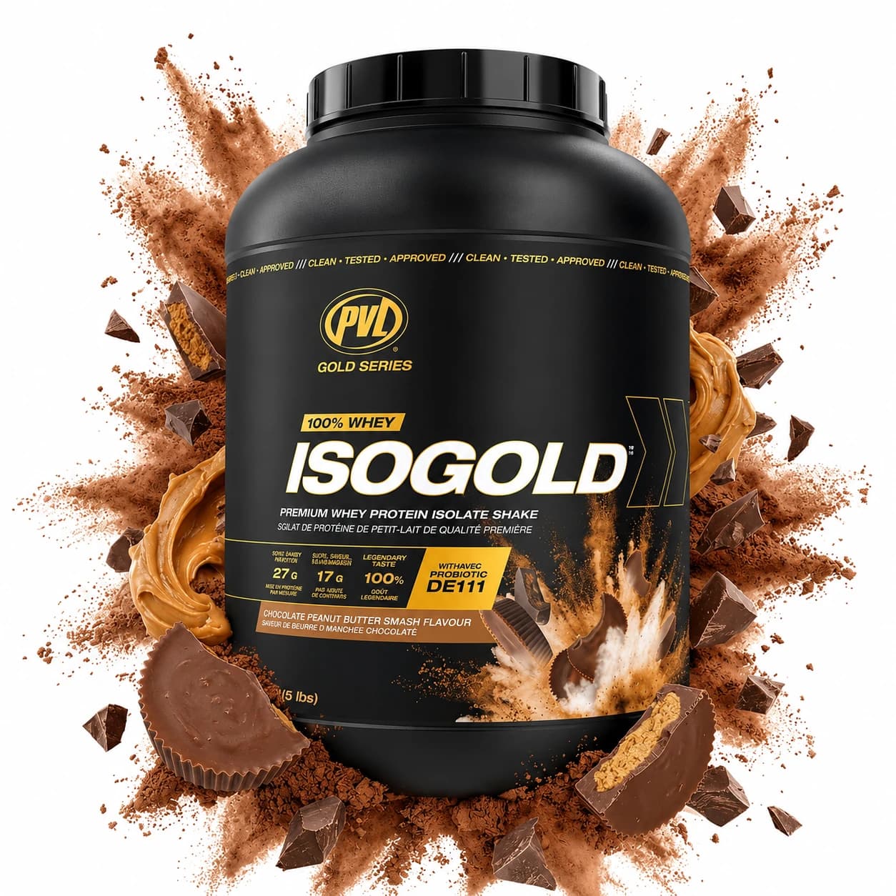 PVL ISO GOLD | پروتئین وی ایزوله ایزوگلد پی وی ال اصل
