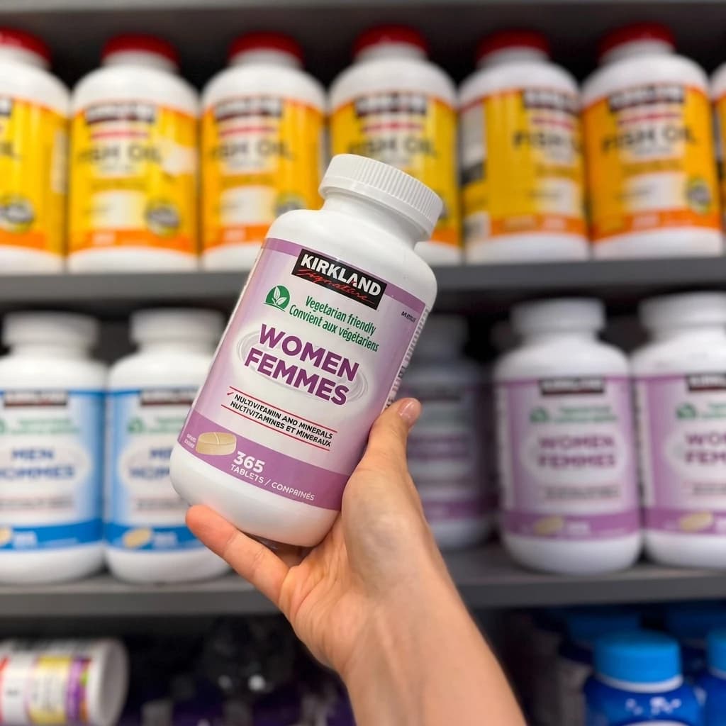 مولتی ویتامین بانوان Kirkland Women اصل — تصویر ۳