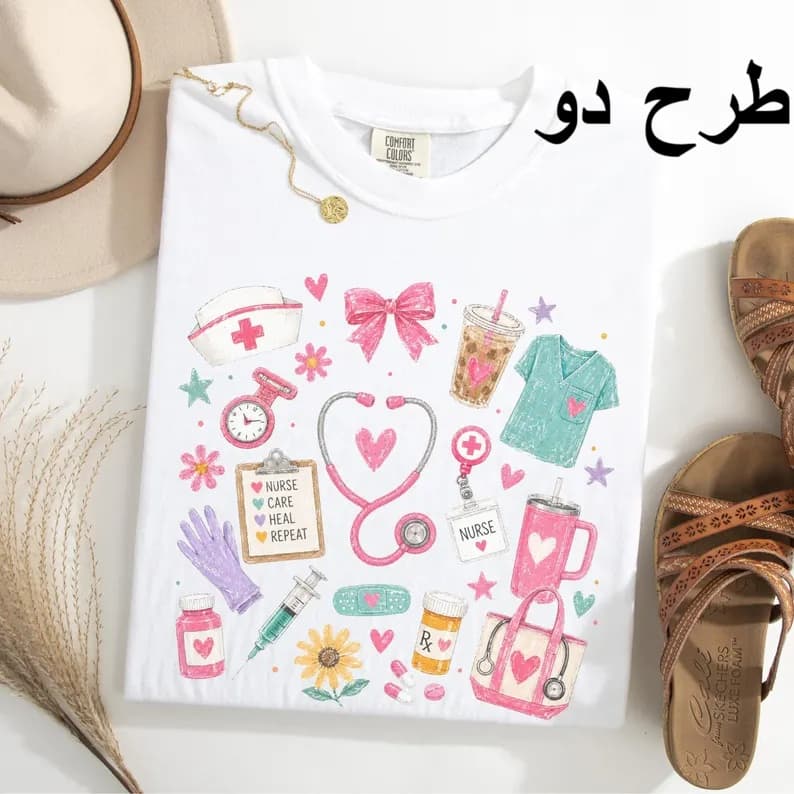 تیشرت های کادردرمان کد Shirt-001 — تصویر ۳