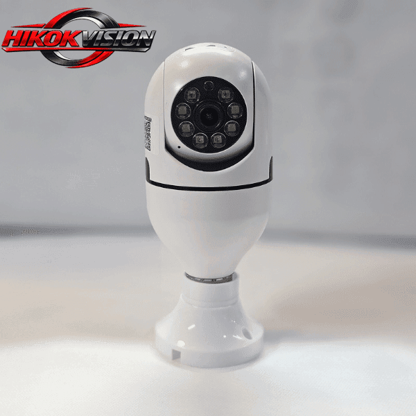دوربین مداربسته لامپی چرخشی 360 درجه HIKOKVISION-هایکوک ویژن