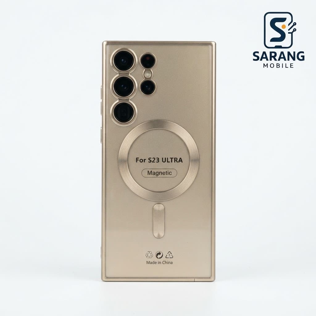 کاور ایرگلوری مدل مگ سیف مناسب برای گوشی موبایل سامسونگ Galaxy S23 Ultra