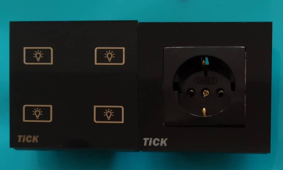 کلید و پریز لمسی تیک (TIK) — تصویر ۲
