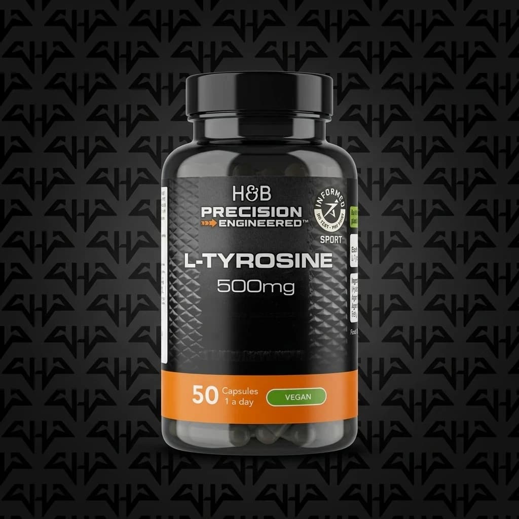 ال تیروزین اچ اند بی ۵۰۰ میلی‌گرم | L-Tyrosine H&B Precision Engineered — تصویر ۲