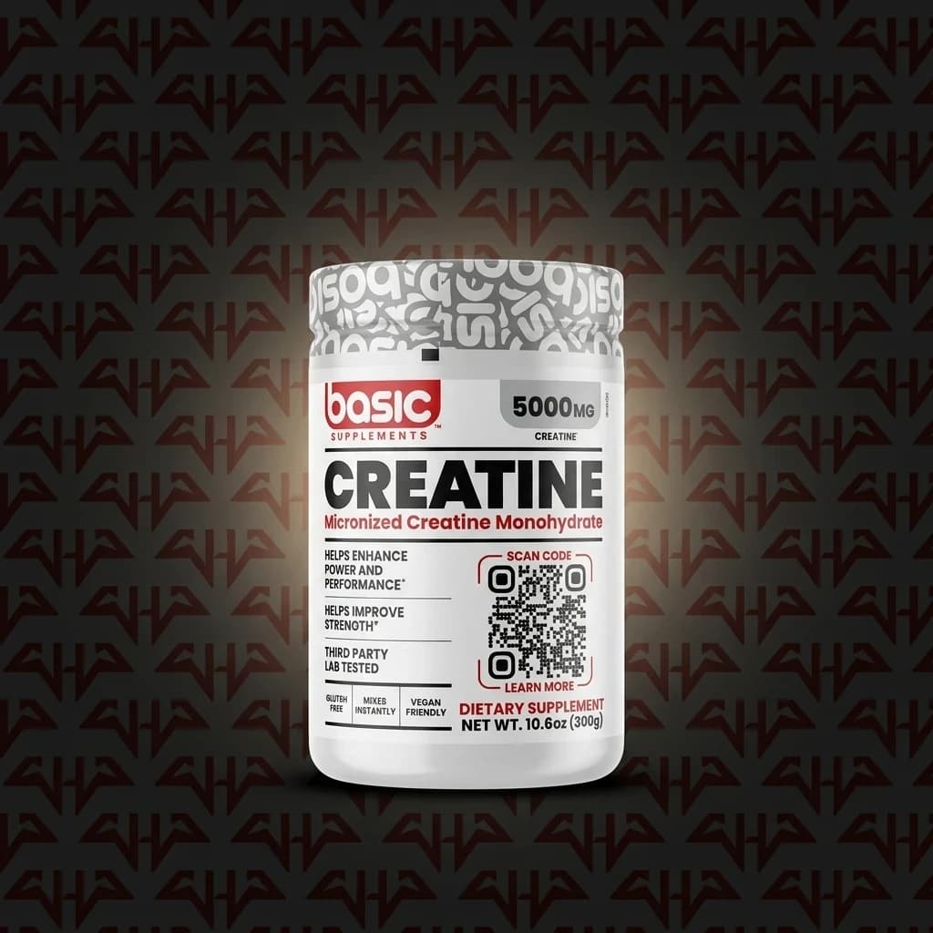 کراتین بیسیک 5000 میلی‌گرم Basic Creatine Monohydrate