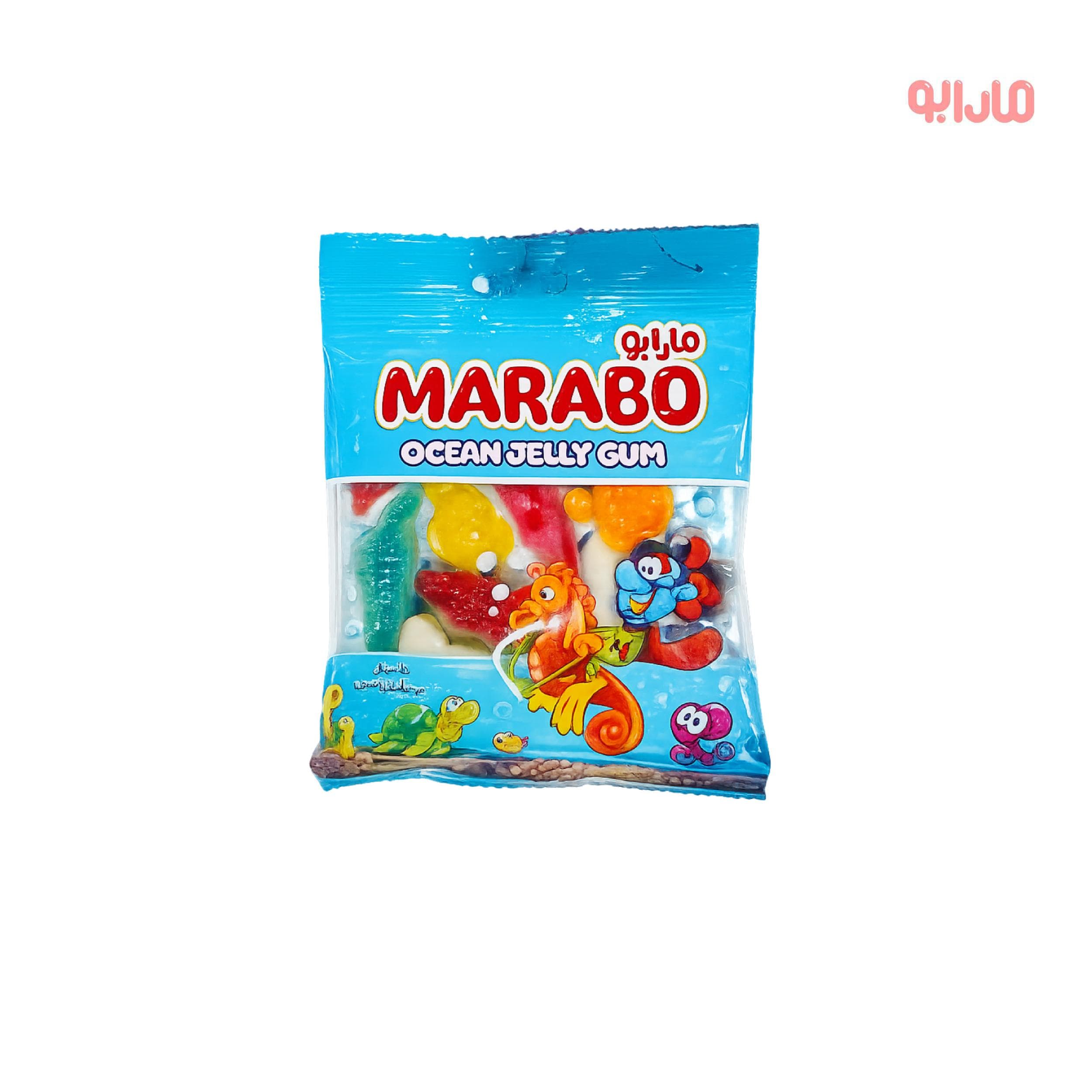 پاستیل مارابو ژلاتینی دریایی 85 گرمی 32 عددی