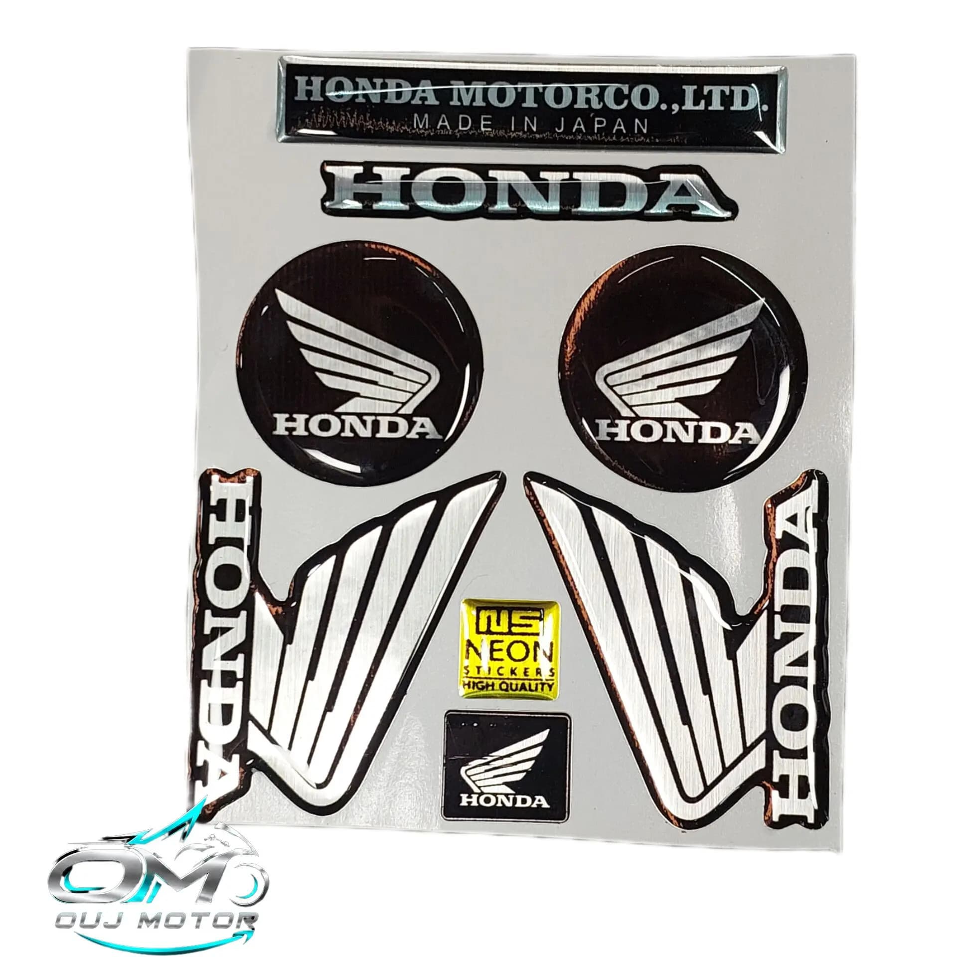ست برچسب و ارم ژله‌ای پر هوندا (HONDA)