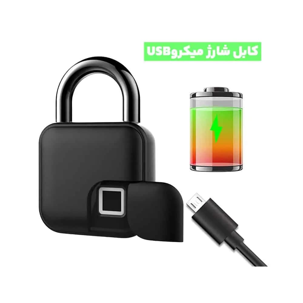 قفل آویز هوشمند مدل L3 — تصویر ۴