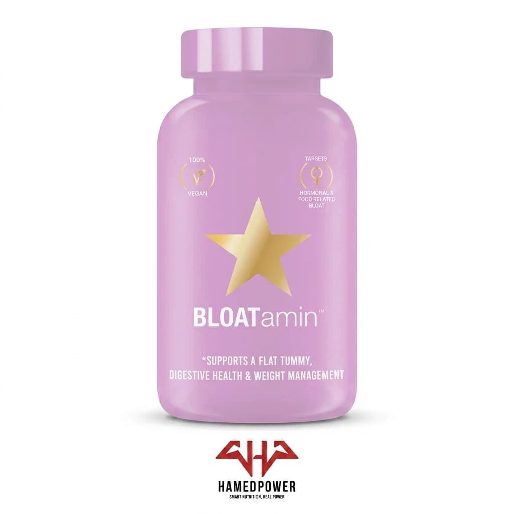 کپسول BLOATamin | مکمل گیاهی کاهش نفخ و بهبود هضم