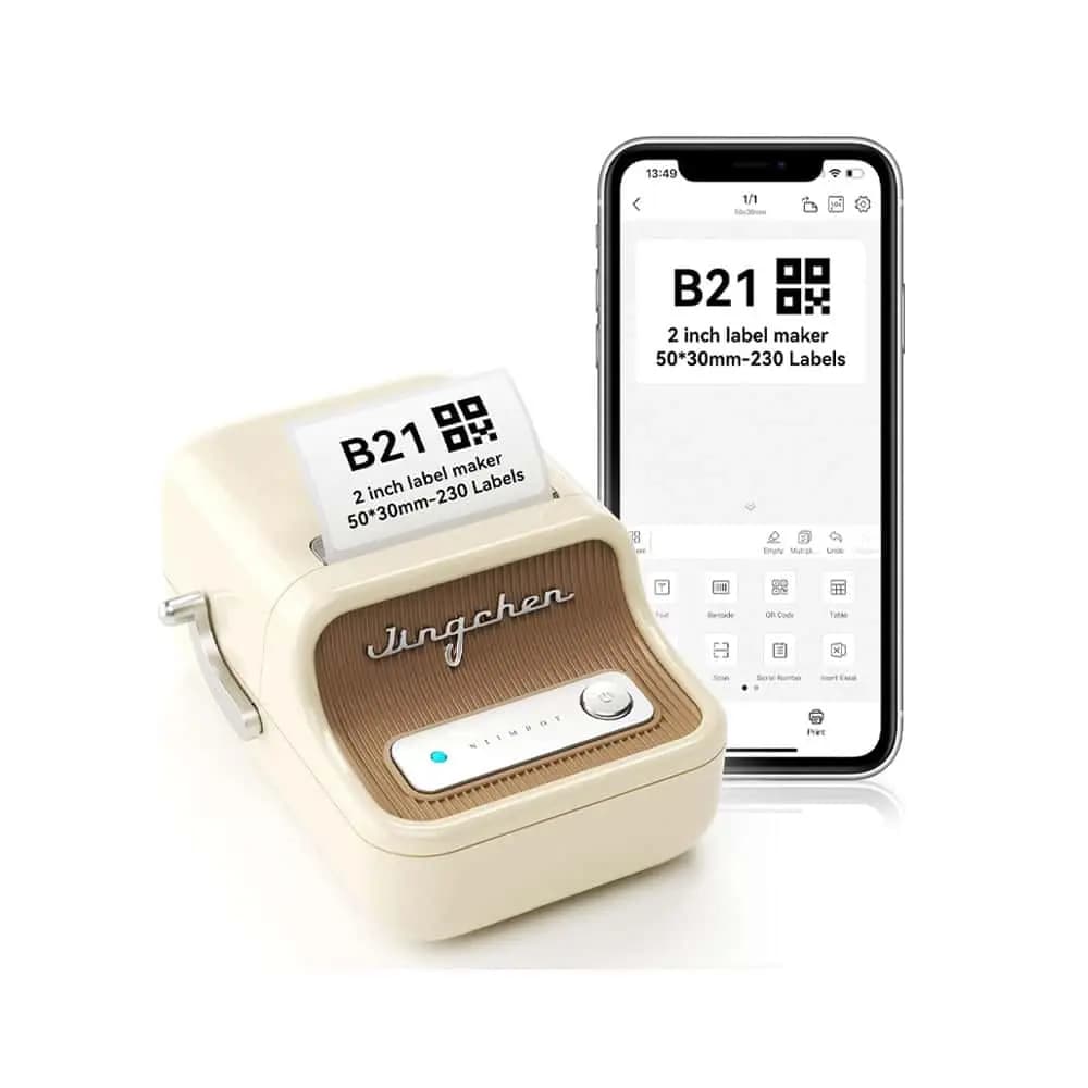 پرینتر لیبل زن حرارتی پرتابل Jingchen — تصویر ۶