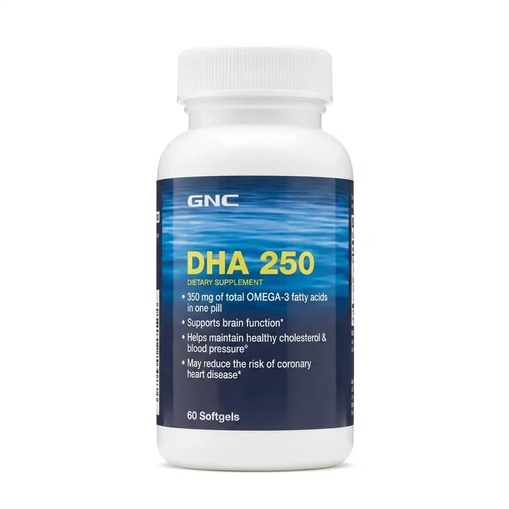 کپسول DHA 250 جی‌ان‌سی GNC