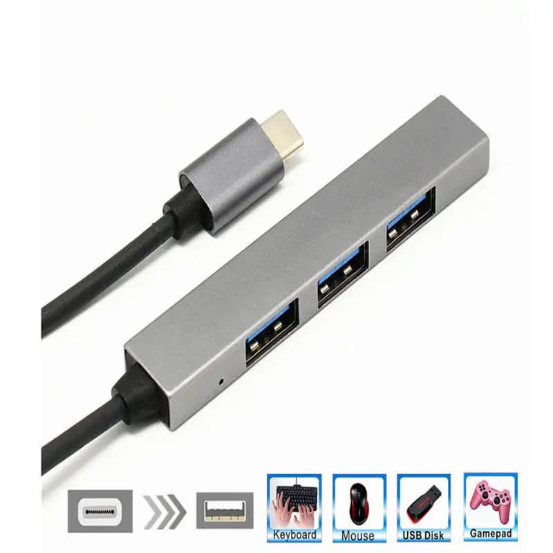 هاب 4 پورت USB-C مدل T809A — تصویر ۸