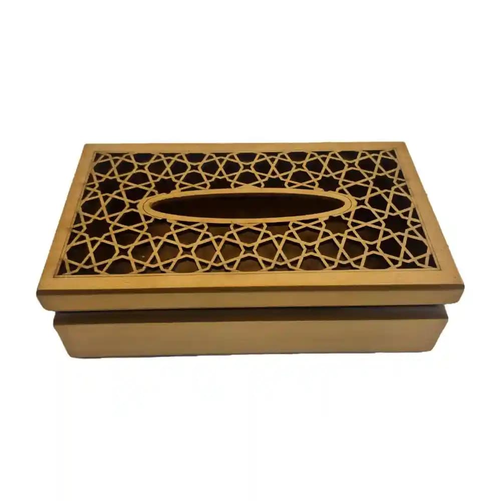 جا دستمالی چوبی