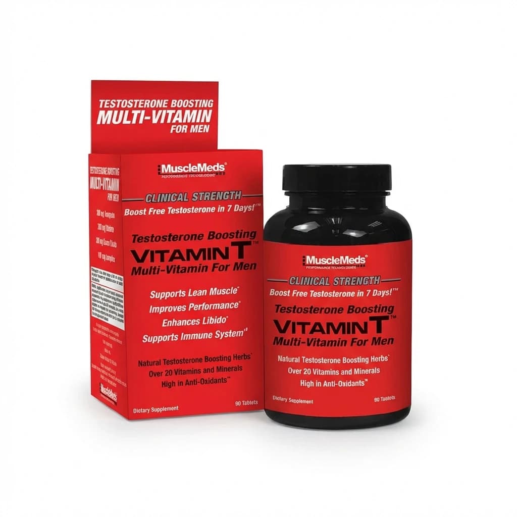 ویتامین T ماسل مدز (Vitamin T) | تقویت تستوسترون و عضله سازی
