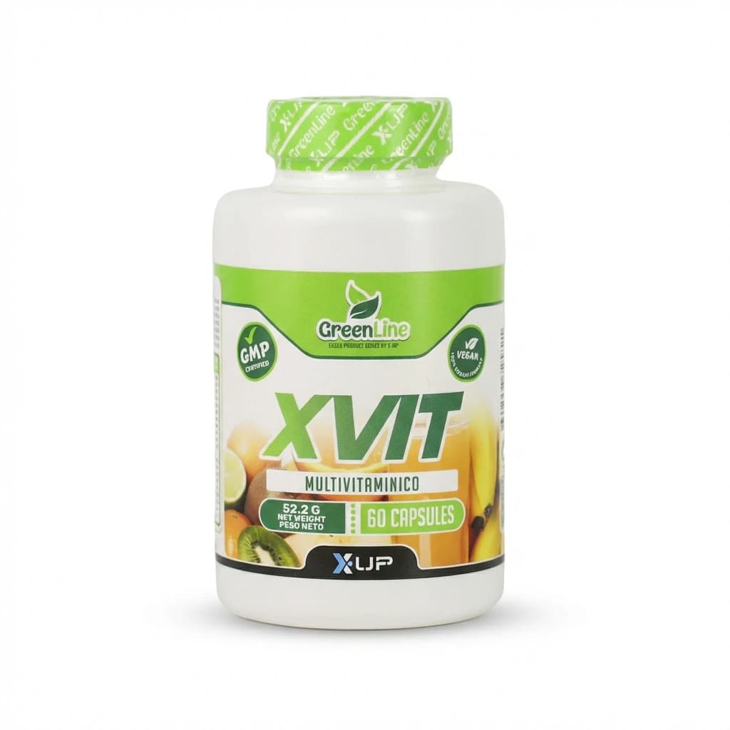 مولتی ویتامین XVIT گرین لاین XUP (60 کپسول) — تصویر ۲