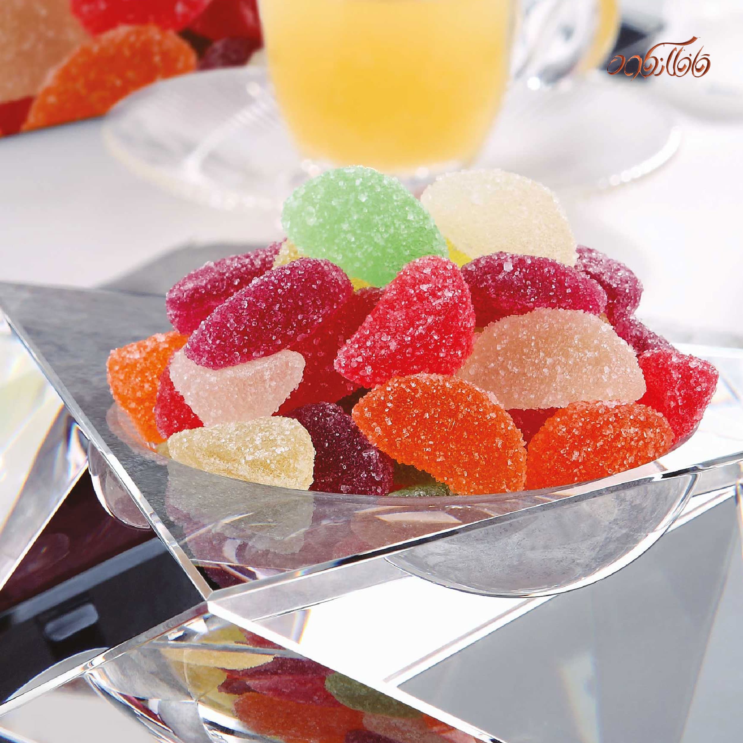 ژله شکری میوه ای 3.5 کیلویی قافلانکوه