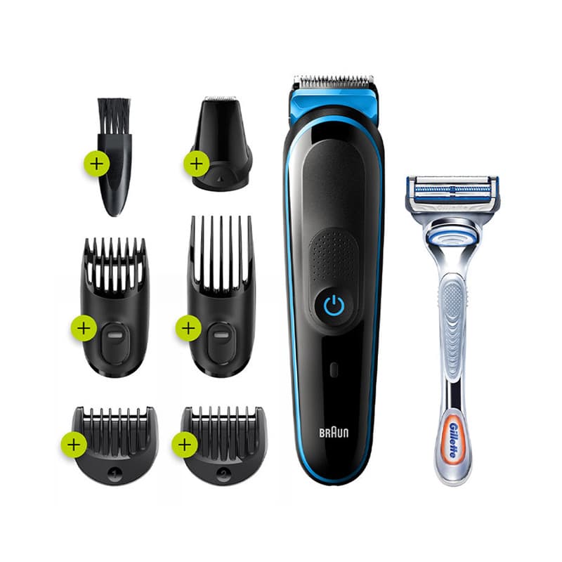 ست ماشین اصلاح موی سر و صورت براون مدل MGK3242 ا Braun MGK3242 Hair and Face Trimmer Set (تک/عمده)