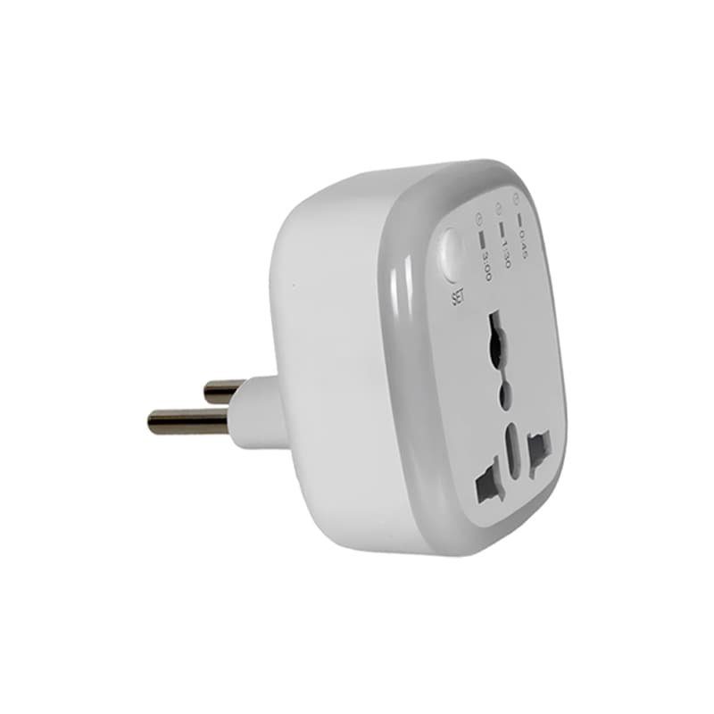 مبدل دوشاخه برق تایمردار و هوشمند تویین مکس مدل M-X6