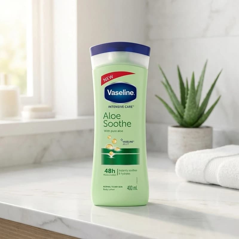 لوسیون بدن آلوئه ورا مدل Aloe Soothe حجم ۴۰۰ میلی‌لیتر — تصویر ۲