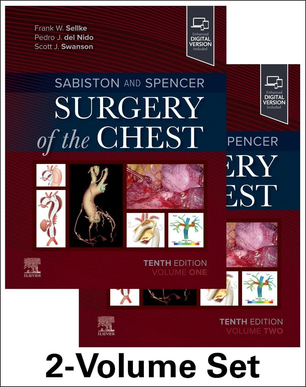 Sabiston and Spencer Surgery of the Chest | جراحی قفسه سینه سابیستون و اسپنسر — تصویر ۳