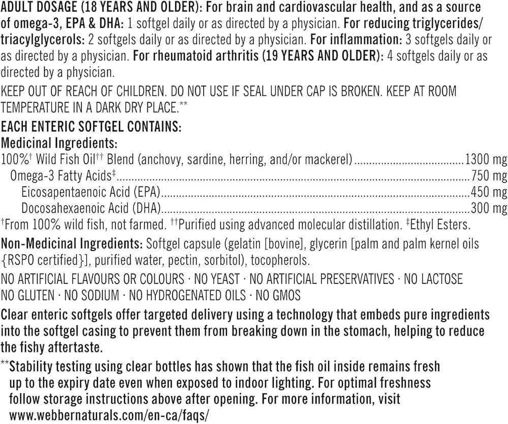 امگا 3 کرکلند 330 عددی | Kirkland Omega-3 Fish Oil 330 Softgels — تصویر ۶