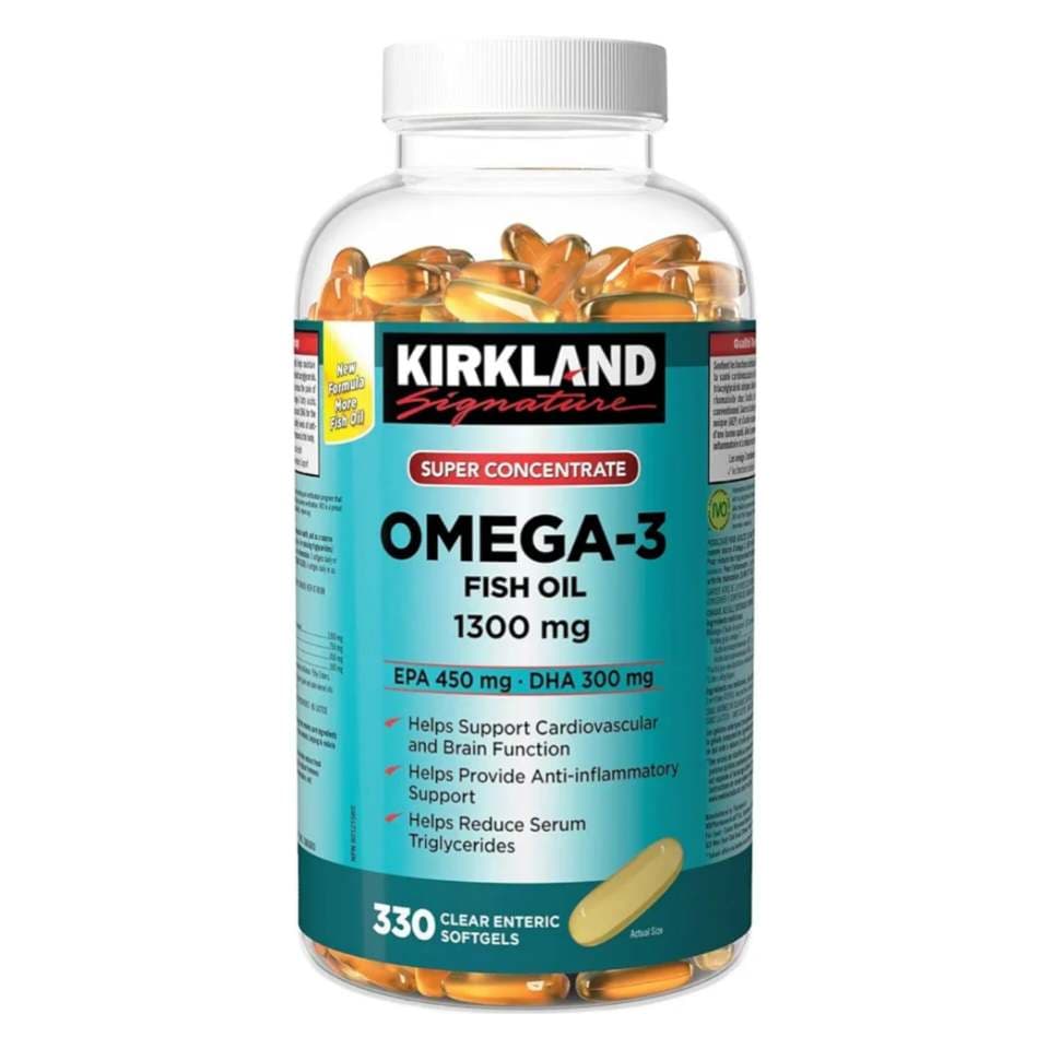 امگا 3 کرکلند 330 عددی | Kirkland Omega-3 Fish Oil 330 Softgels