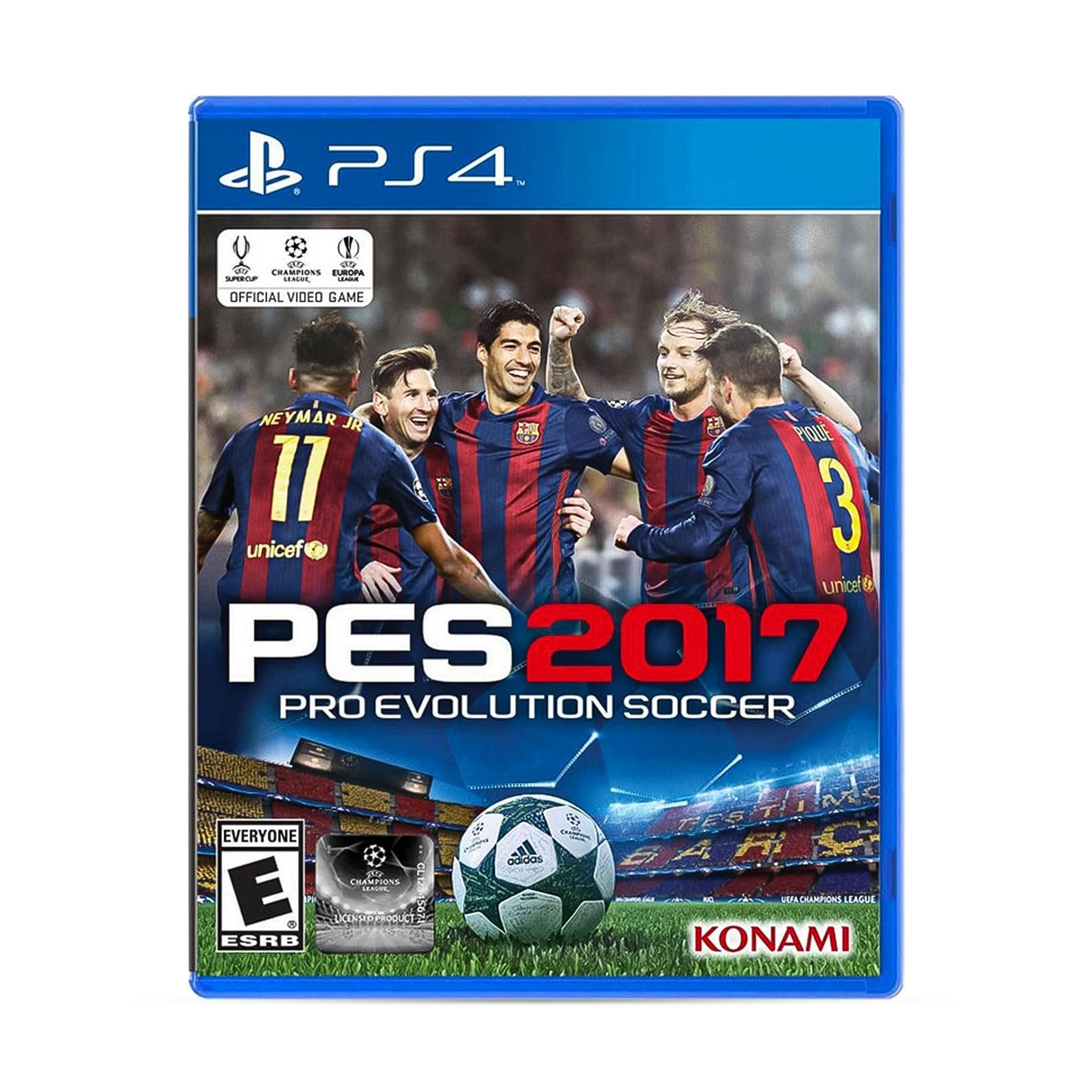 دیسک بازی PES 2017 برای PS4 | نسخه اصلی Pro Evolution Soccer 2017