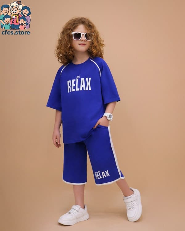 تیشرت شلوارک آستین رگلان RELAX CFCS