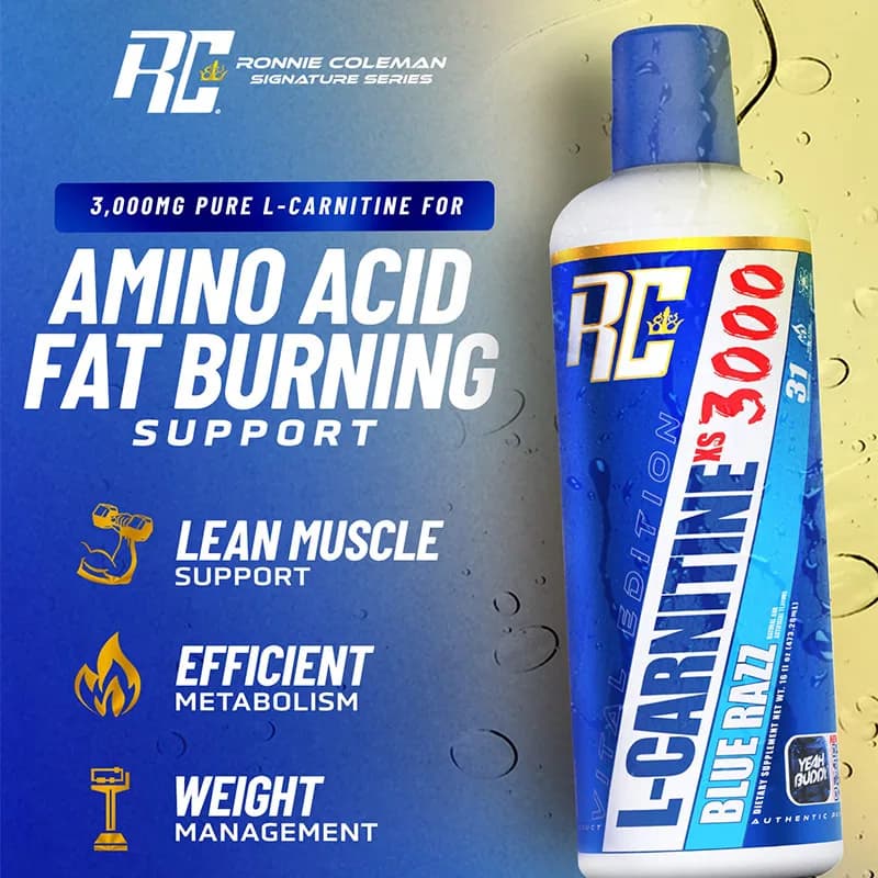 ال‌کارنیتین مایع 3000 رونی کلمن (Ronnie Coleman Liquid L-Carnitine 3000) — تصویر ۵