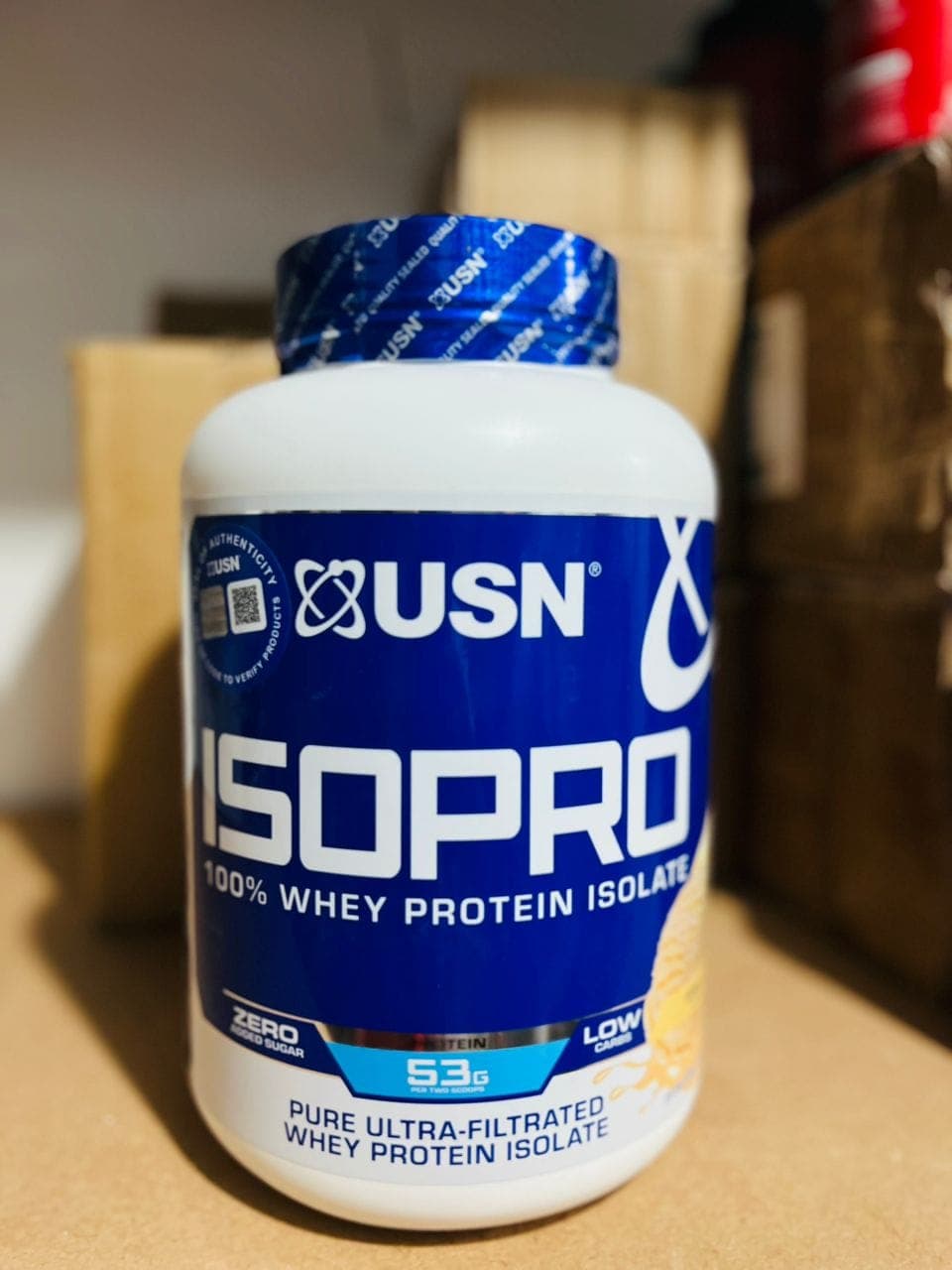 وی ایزوله یو اس ان | USN Zero Carb IsoPro نسخه اصلی — تصویر ۲