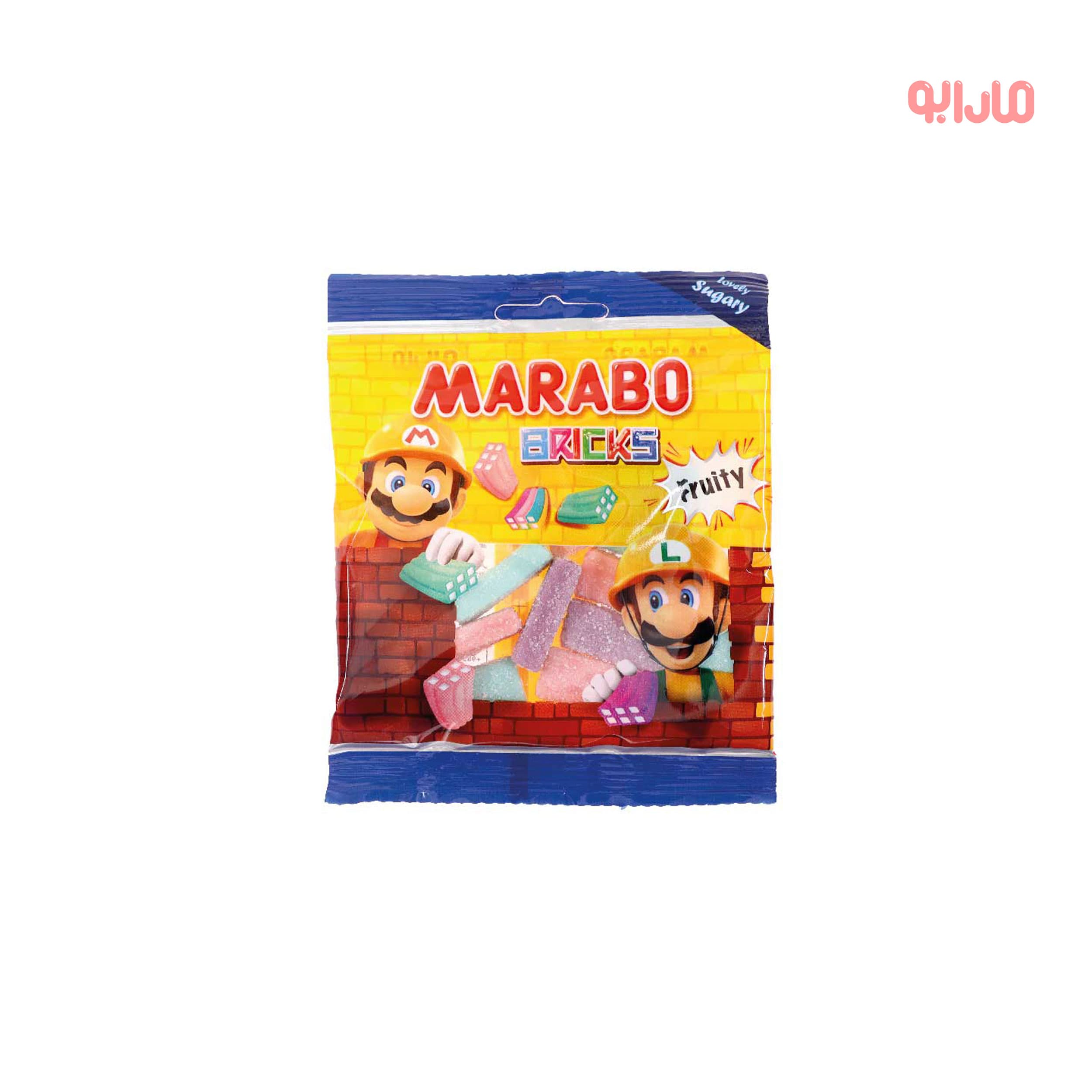 پاستیل مارابو آجری جنگلی پاکتی 50 گرمی