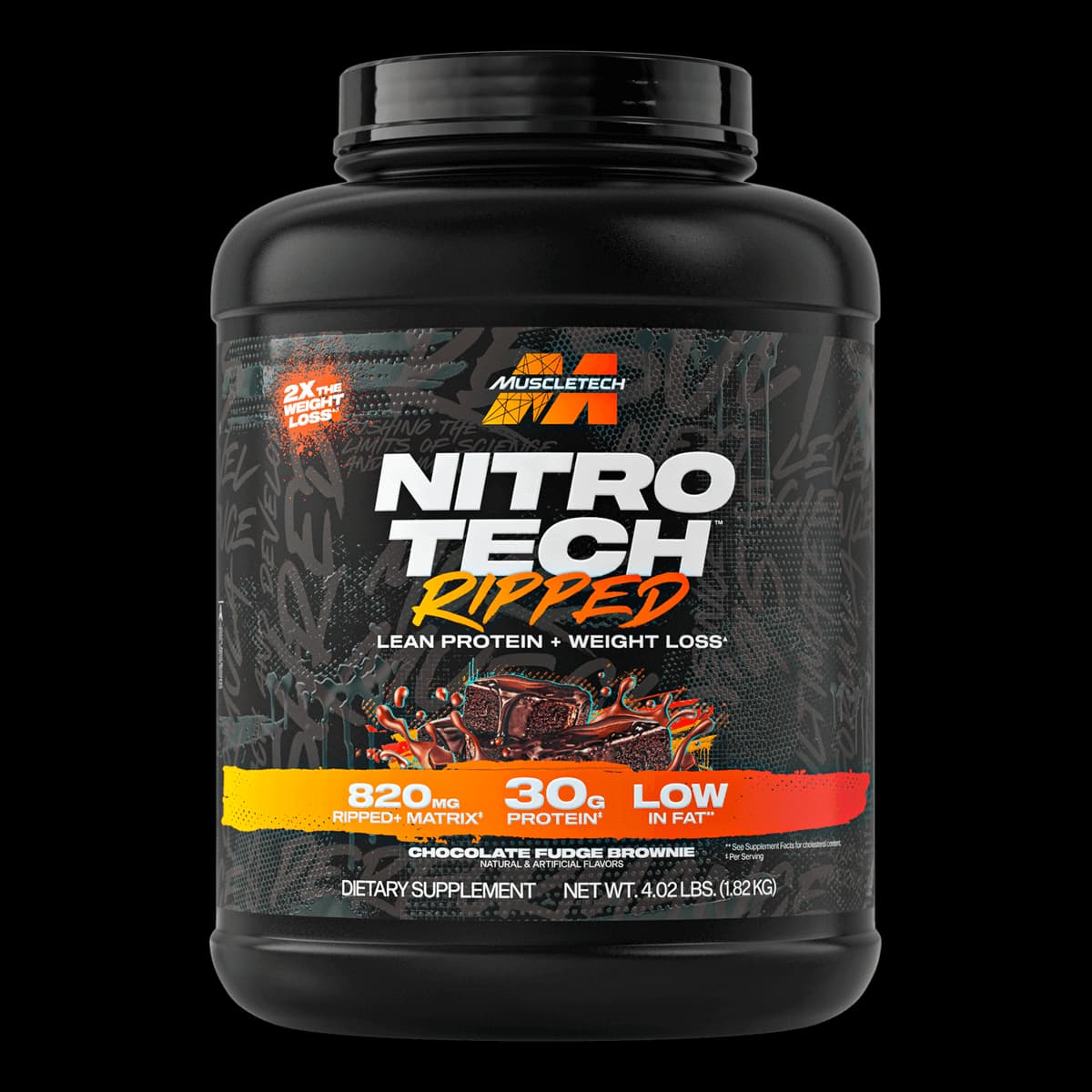 نیتروتک ریپد ماسل تک (MuscleTech Nitro Tech Ripped) | پروتئین وی ایزوله + چربی‌سوز قدرتمند — تصویر ۲