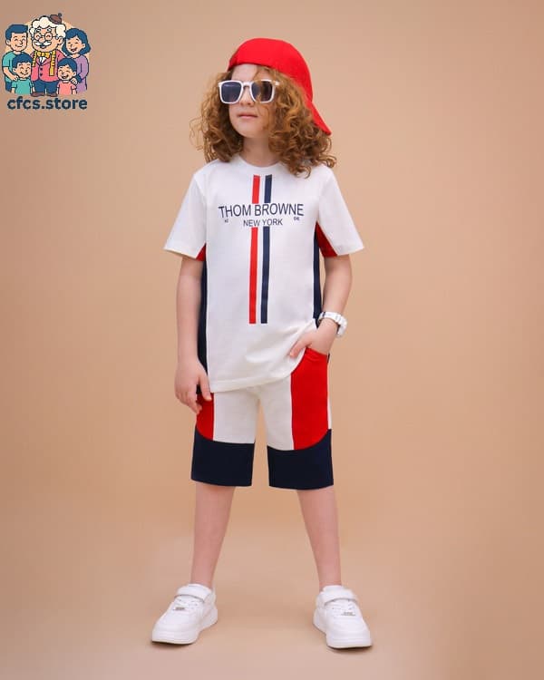 تیشرت شلوارک CFCS THOM BROWNE