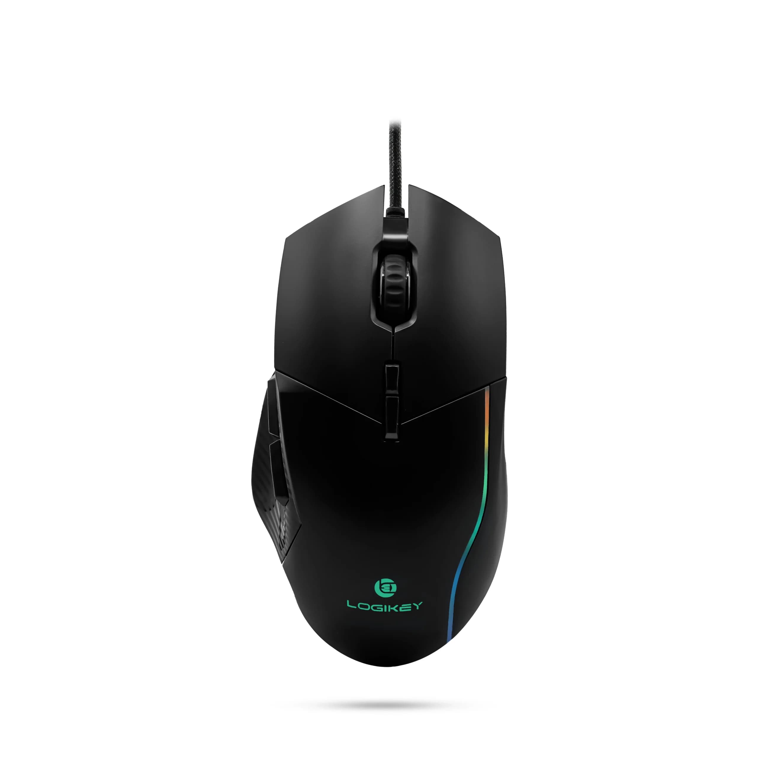 موس گیمینگ لاجیکی Logikey M630B با دقت 12000 DPI، نورپردازی RGB و 8 کلید قابل برنامه‌ریزی