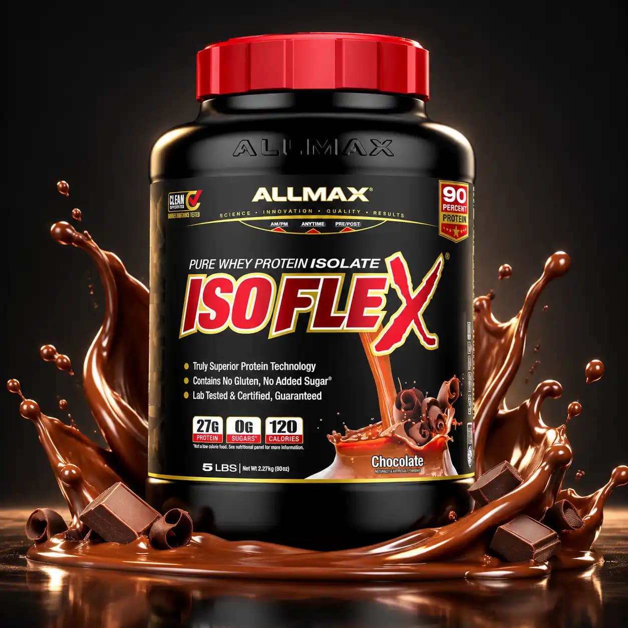 ایزوفلکس آل‌مکس (Allmax Isoflex) | پروتئین وی ایزوله — تصویر ۳