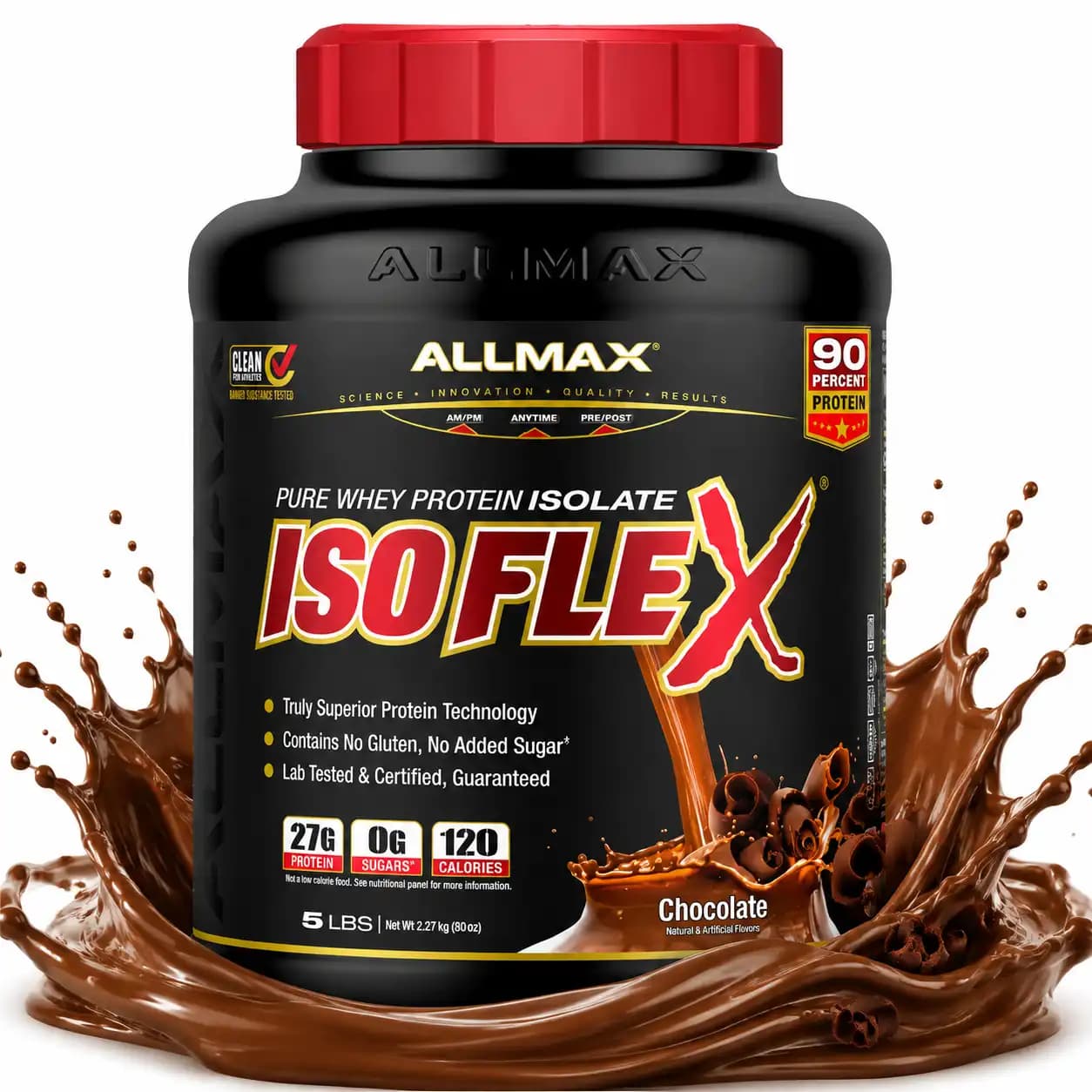 ایزوفلکس آل‌مکس (Allmax Isoflex) | پروتئین وی ایزوله — تصویر ۲