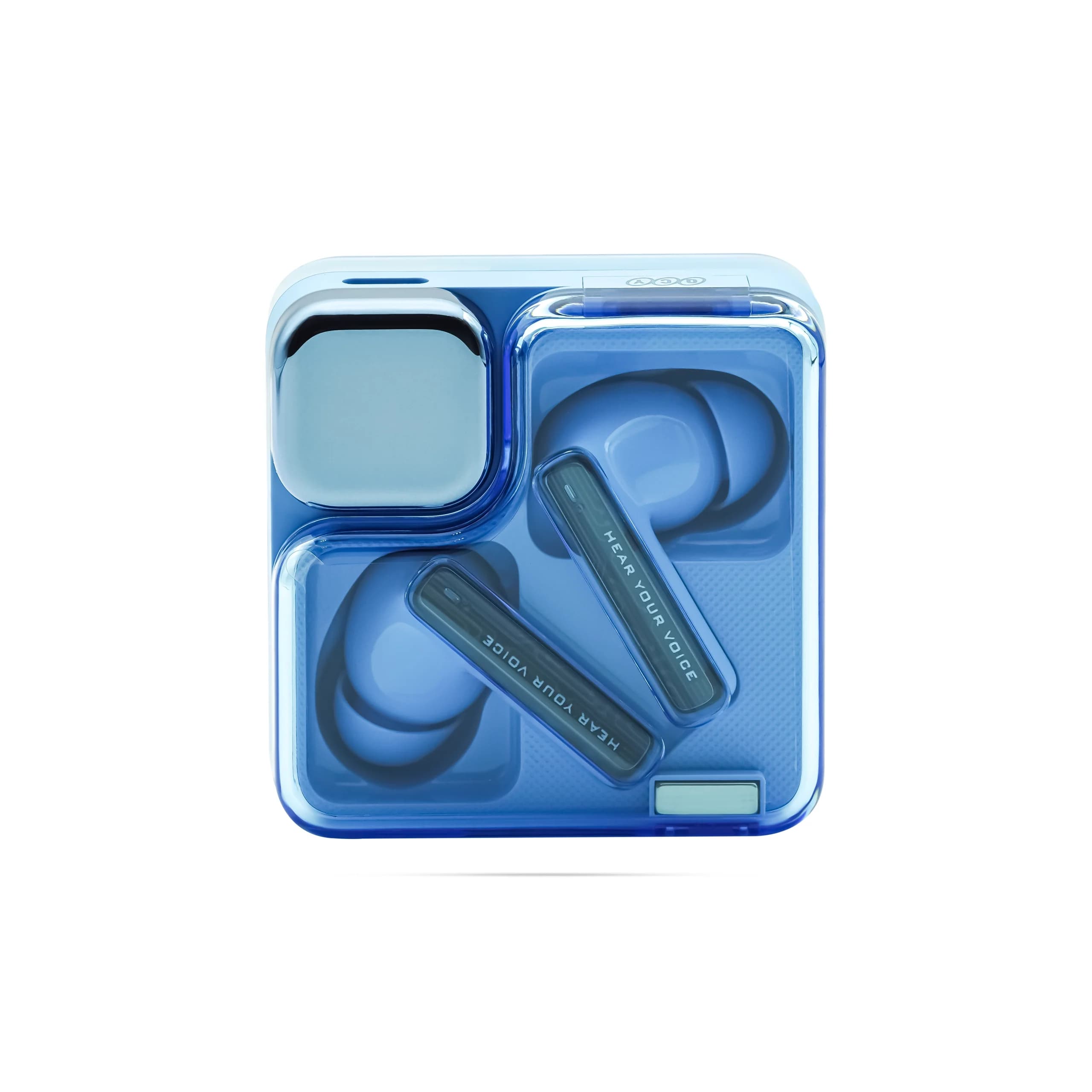 هدفون بی‌سیم کیو سی وای (QCY) مدل MeloBuds Neo با بلوتوث 5.3 و نمایشگر شارژ