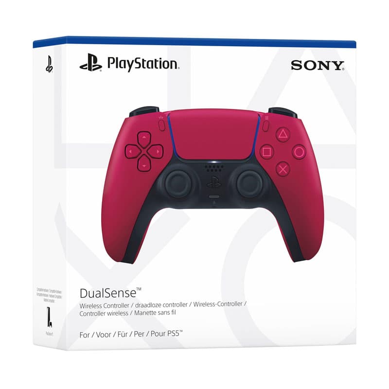 دسته بازی بی‌سیم SONY PlayStation 5 DualSense Cosmic Red — تصویر ۶