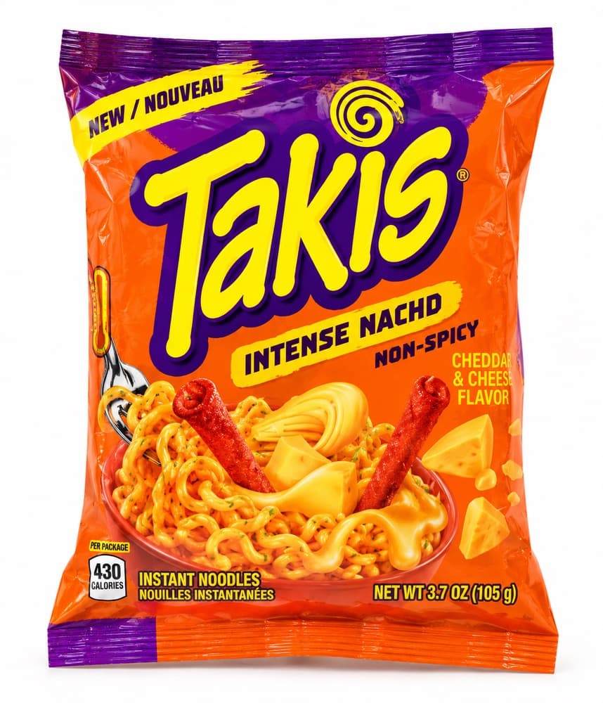 نودل فوری تاکیس Takis – طعم Blue Heat