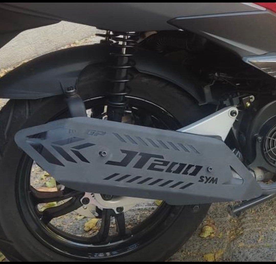 کاور اگزوز j200 | محافظ اگزوز موتور j200 — تصویر ۳