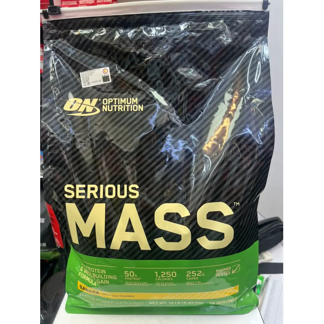 گینر سریوس مس اپتیموم | Serious Mass Optimum Nutrition — تصویر ۲