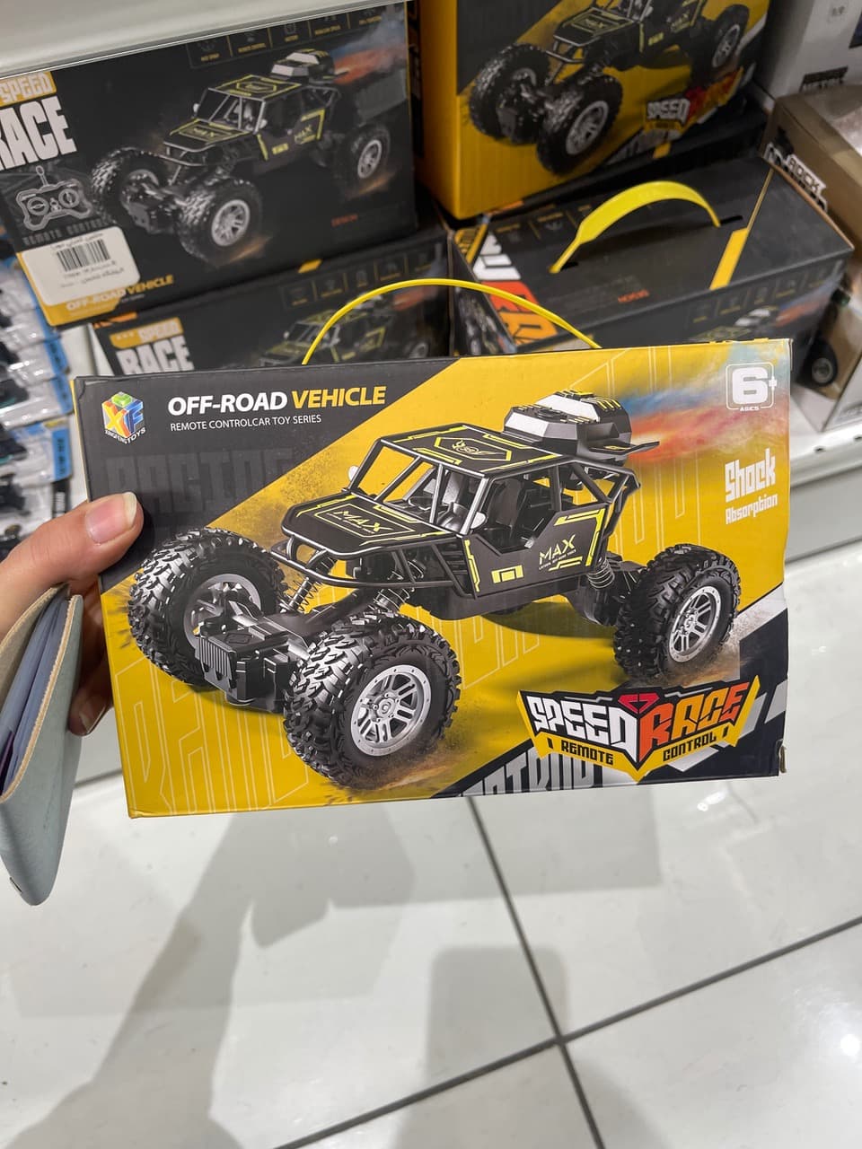 ماشین کنترلی آفرود دودزا Rock Crawler شارژی — تصویر ۳