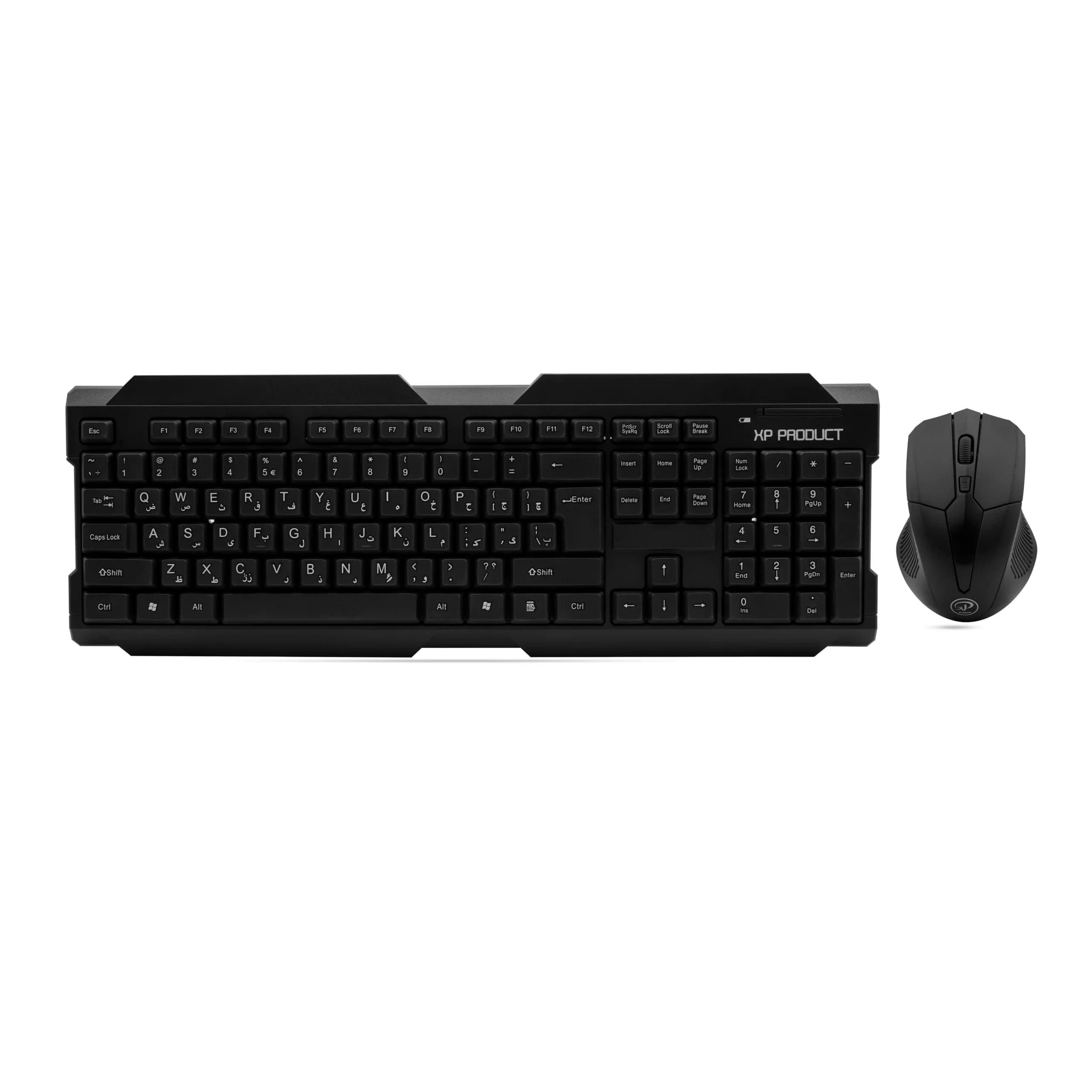 ست کیبورد و ماوس بی‌سیم ایکس پی پروداکت مدل XP-W4800 | با حروف فارسی و DPI قابل تنظیم